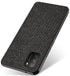 Soft Full Fabric Protective Back Case Cover for Poco M3 (Black)