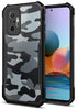 Beetle Camouflage for Redmi Note 10 Pro/Note 10 pro Max Back Case, [Military Grade Protection] Shock Proof Slim Hybrid Bumper Back Cover (Black)