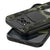 Tank Back Cover for Poco X3 / X3 Pro , Inbuilt Ring & Slider [Military Grade Protection] Shockproof Lens Protection Case (Black)