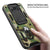 Tank Back Cover for Poco X3 / X3 Pro , Inbuilt Ring & Slider [Military Grade Protection] Shockproof Lens Protection Case (Green)