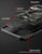 Tank Back Cover for Apple iPhone 13 Pro (6.1) , Inbuilt Ring & Slider [Military Grade Protection] Shockproof Lens Protection Case (Black)
