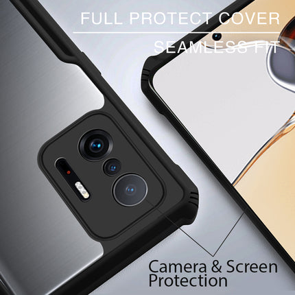 Beetle for Xiaomi Mi 11T Pro / Mi 11T Back Case, [Military Grade Protection] Shock Proof Slim Hybrid Bumper Cover (Black)