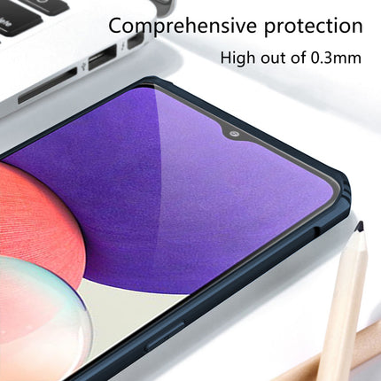 Beetle Camouflage for Samsung Galaxy F42 (5G) / A22 (5G) Back Case, [Military Grade Protection] Shock Proof Slim Hybrid Bumper Cover (Blue)